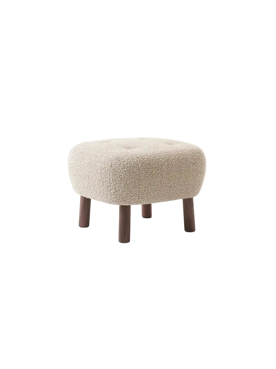 Little Petra Pouf från &Tradition - Karakorum 003 / Valnöt - Jacobsen Plus