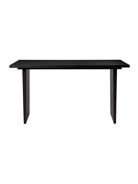 Private skrivbord från GUBI - Brown-Black Staind Oak - Jacobsen Plus