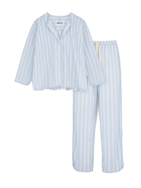Pyjamas Poplin, mix blå ögon från Aiayu - XS - Jacobsen Plus