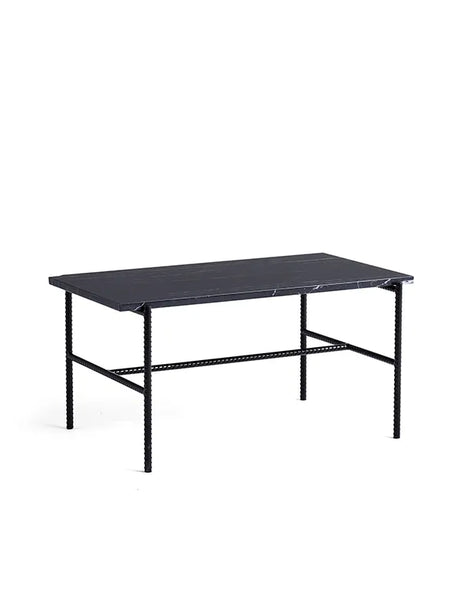 Rebar soffbord från Hay - Black / Black Marble - Jacobsen Plus