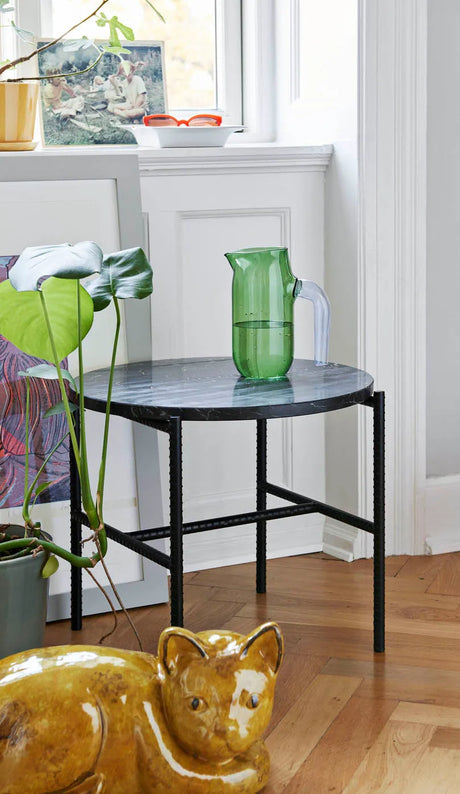 Rebar Sidobord Ø45 från Hay - Soft Black / Black Marble - Jacobsen Plus