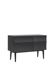 Reflect skänk liten, svart från Muuto
