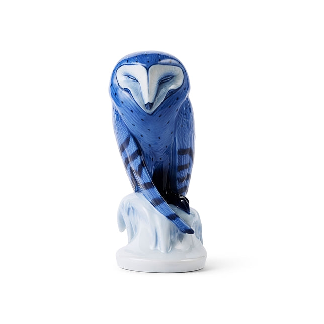 Royal Copenhagen Dekorationsfigur blå uggla, 22 cm - 1 - Jacobsen Plus