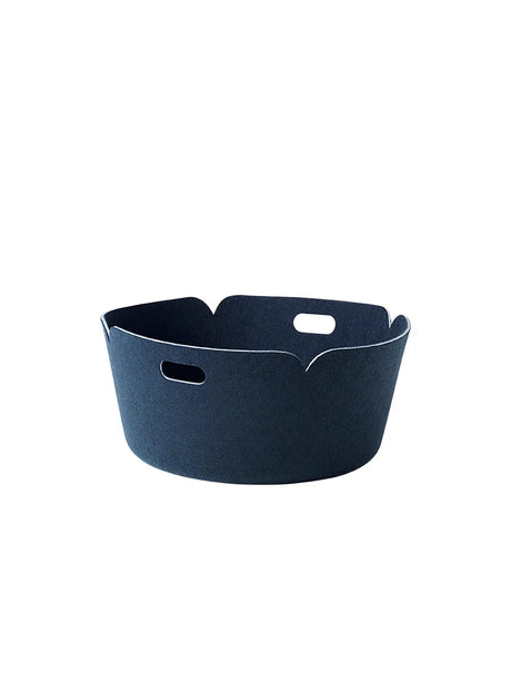 Restore Round Basket från Muuto - Midnight Blue - Jacobsen Plus