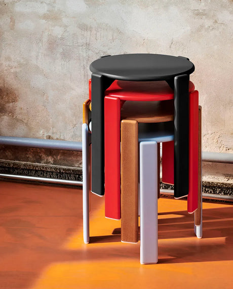 Rey Stool från Hay - Deep black - Jacobsen Plus