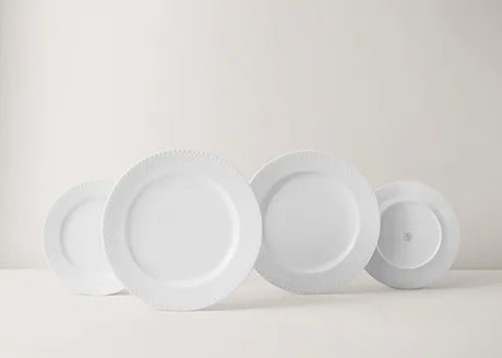Rhombe tallrikar från Lyngby Porcelæn - Middag - Ø: 27cm / Porslin - Jacobsen Plus