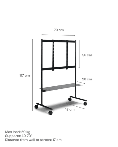 Pedestal - Rover TV-stativ - 5 - Jacobsen Plus