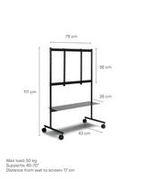 Pedestal - Rover TV-stativ - 5 - Jacobsen Plus