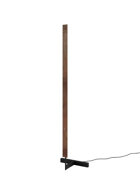 F Model golvlampa från Anour - Brunerad messing - Jacobsen Plus