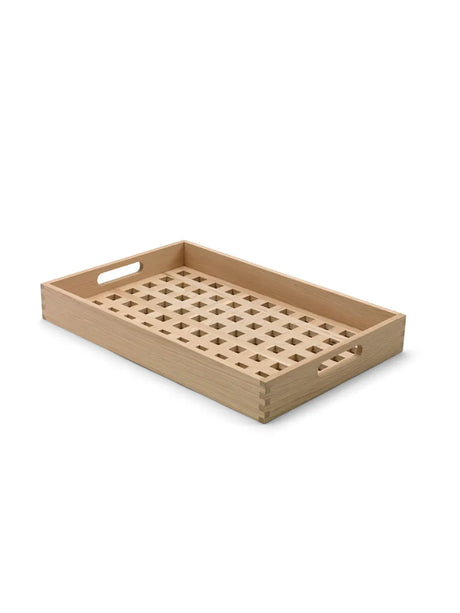 Skagerak Fionia bricka 48x32 från Fritz Hansen - Teak - Jacobsen Plus