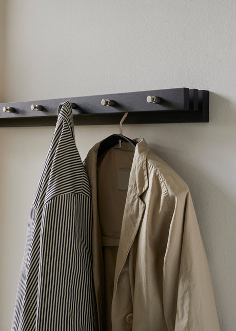 Skagerak Cutter Kroklist från Fritz Hansen - Teak / 72 cm 5 krokar - Jacobsen Plus