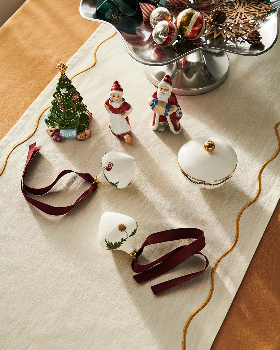 Royal Copenhagen Stjärnriflad Jul, ornamentset - 2 - Jacobsen Plus