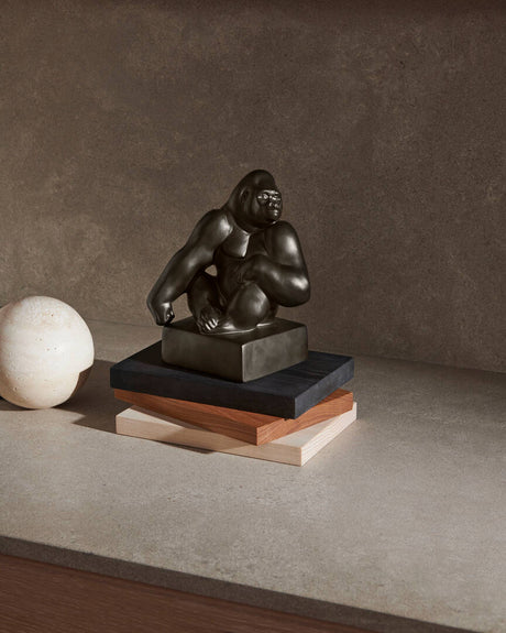 Gorilla dekorationsfigur grafit 20,5 cm från Royal Copenhagen - 2 - Jacobsen Plus