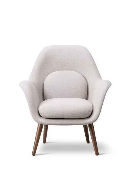 Swoon Lounge Petit från Fredericia Furniture - Hallingdal 130 / Ek olie (Wood base) - Jacobsen Plus