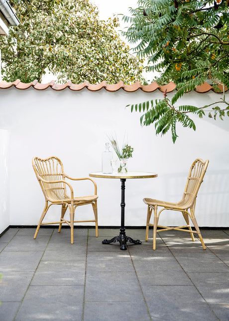 Margret Utomhusmatstol, Natur från Sika-Design - Ingen dyna - Jacobsen Plus