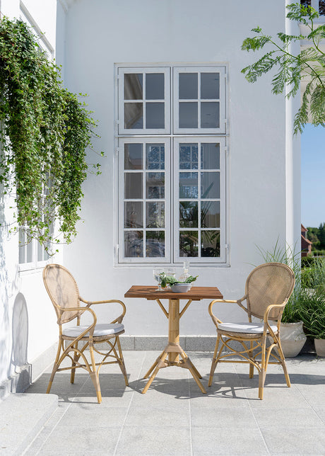 Nicole Cafébord 70x70 från Sika-Design - White - Jacobsen Plus