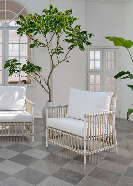 Caroline Exterior Fåtölj, Dove White från Sika-Design - 2 - Jacobsen Plus