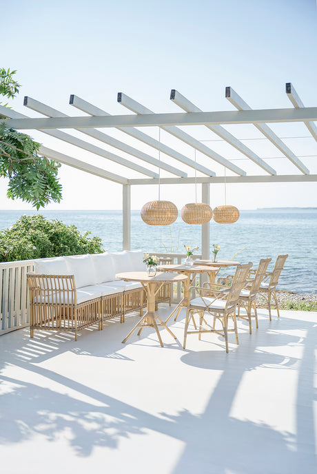 Nicole Cafébord Ø80 från Sika-Design - Almond - Jacobsen Plus
