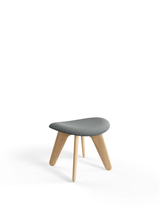 Slab fotpall från Tom Dixon - Natural Oak - Hallingdal 0130 - Jacobsen Plus