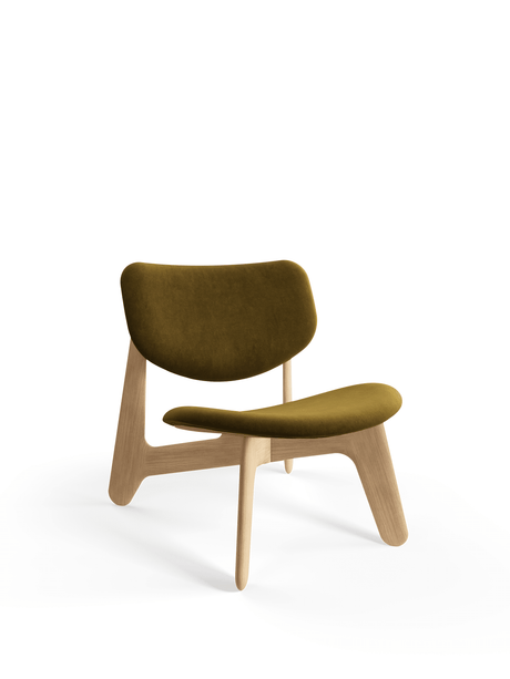 Slab Lounge-fåtölj från Tom Dixon - Natural Oak - Royal 0162 - Jacobsen Plus
