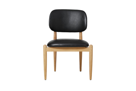 Slow matstol i ek, Ultra Black 41599 CMHR från Stellar Works - 3 - Jacobsen Plus