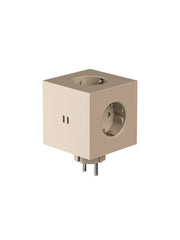 Square 2 Grenuttag med USB, beige från Avolt