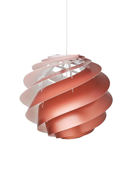 Swirl 3, koppar från Le Klint - Plast - Koppar / Small (Ø: 32 cm, h: 30 cm) - Jacobsen Plus