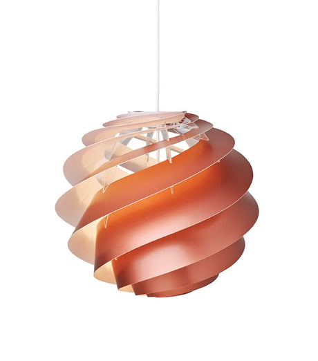 Swirl 3, koppar från Le Klint - Plast - Koppar / Small (Ø: 32 cm, h: 30 cm) - Jacobsen Plus