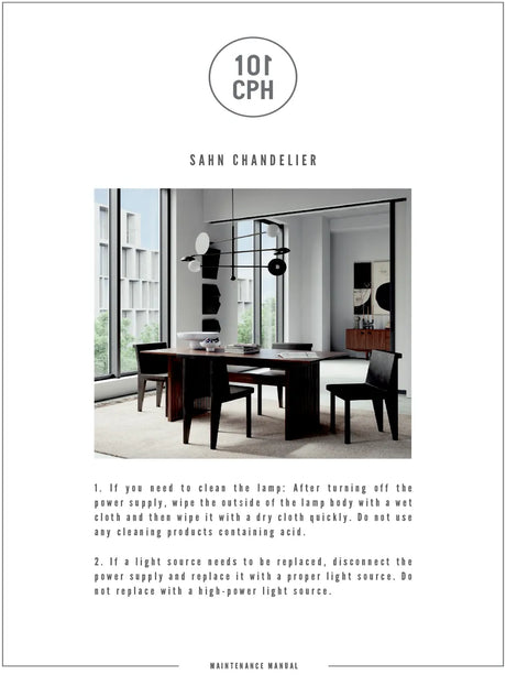 Sahn Chandelier, brons från 101 Copenhagen - Brons - Jacobsen Plus