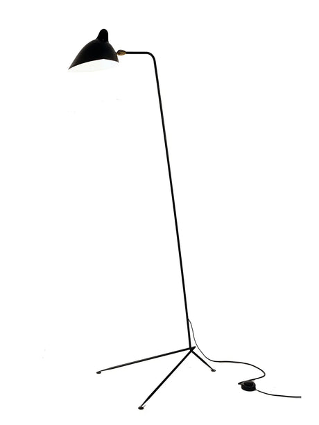 Golvlampa med 1 lamphuvud/arm av Serge Mouille - Jacobsen Plus