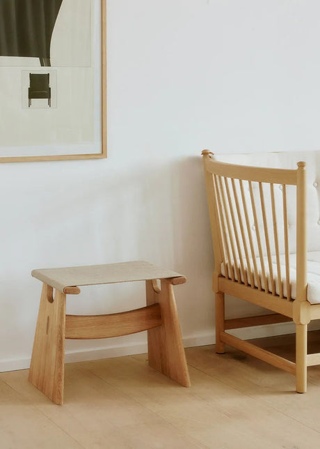 Seto Stool, ek ljus olja från Fredericia Furniture - 2 - Jacobsen Plus