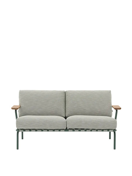 Settle Outdoor Soffa, 2-sits från Muuto - Dark green - Jacobsen Plus