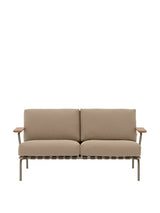 Settle Outdoor Soffa, 2-sits från Muuto - Taupe - Jacobsen Plus