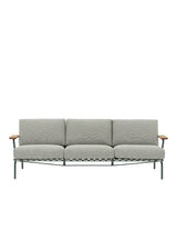 Settle Outdoor Soffa, 3-sits från Muuto - Dark green - Jacobsen Plus
