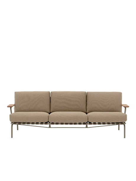 Settle Outdoor Soffa, 3-sits från Muuto - Dark green - Jacobsen Plus