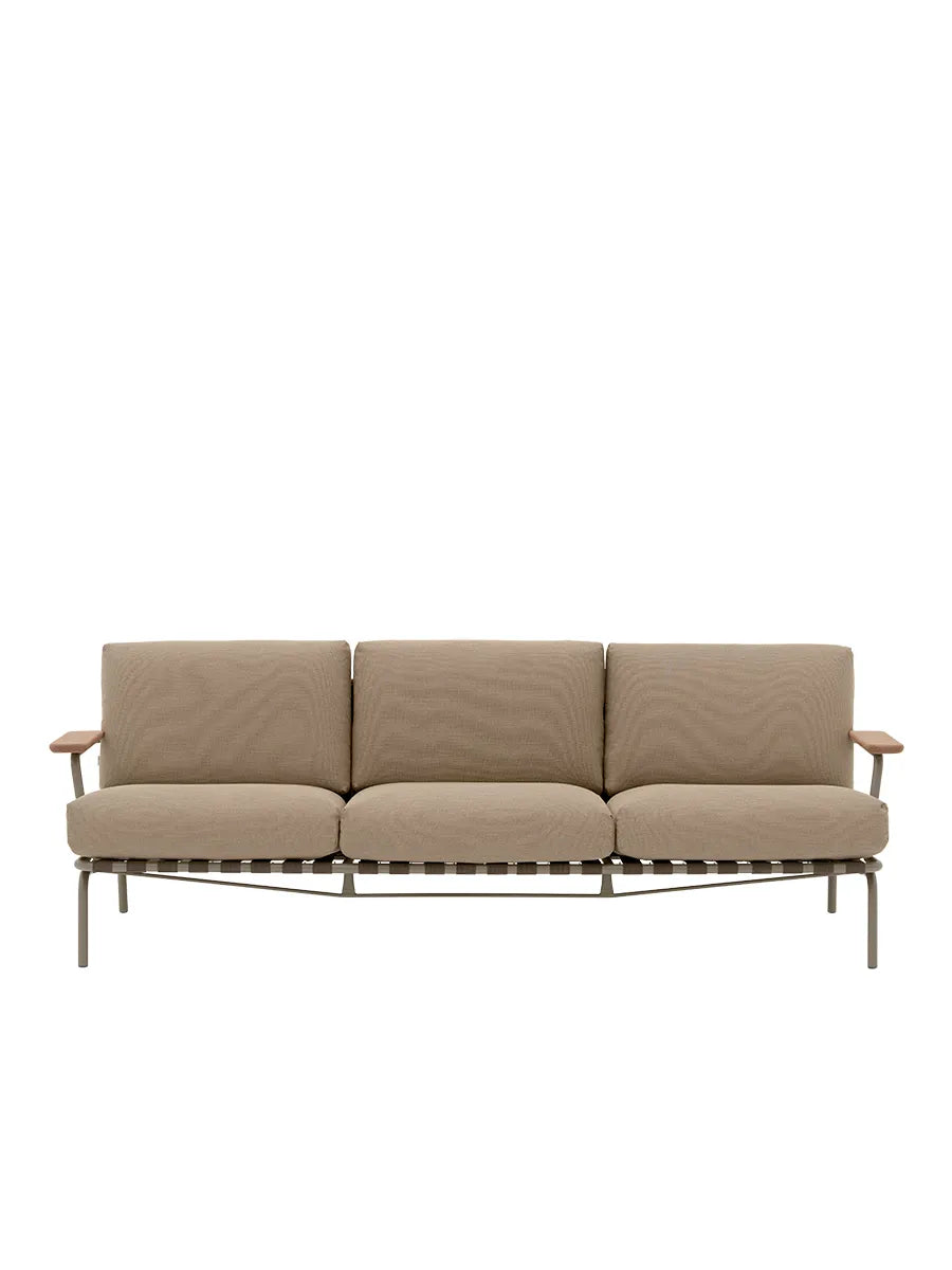 Settle Outdoor Soffa, 3-sits från Muuto - Taupe - Jacobsen Plus