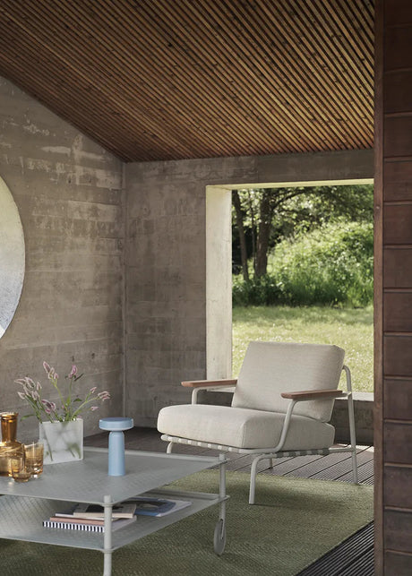 Settle Outdoor Loungefåtölj från Muuto - Dark green - Jacobsen Plus