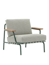 Settle Outdoor Loungefåtölj från Muuto - Dark green - Jacobsen Plus