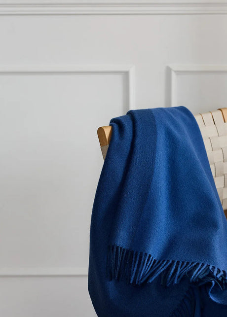 Secret Plaid, indigo/cobalt från Silkeborg Uldspinderi - 2 - Jacobsen Plus