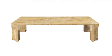 Gubi Doric Soffbord, 140x80 cm - Honey Amber Marble - Jacobsen Plus