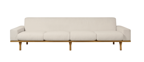Gubi SW50 4-sitssoffa - Jacobsen Plus