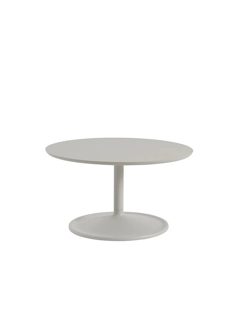 Soft soffbord, Ø75 från Muuto - Grey Linoleum - Jacobsen Plus