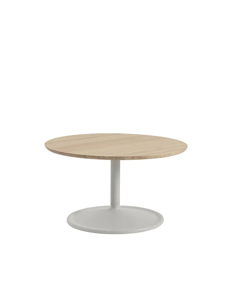 Soft soffbord, Ø75 från Muuto - Beige Green Laminat - Jacobsen Plus
