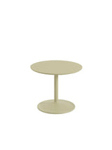 Soft sidobord, Ø48/H40 från Muuto - Beige Green Laminat - Jacobsen Plus