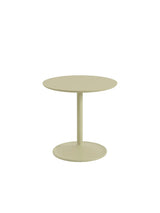 Soft Sidobord, Ø48/H48 från Muuto - Beige Green Laminat - Jacobsen Plus
