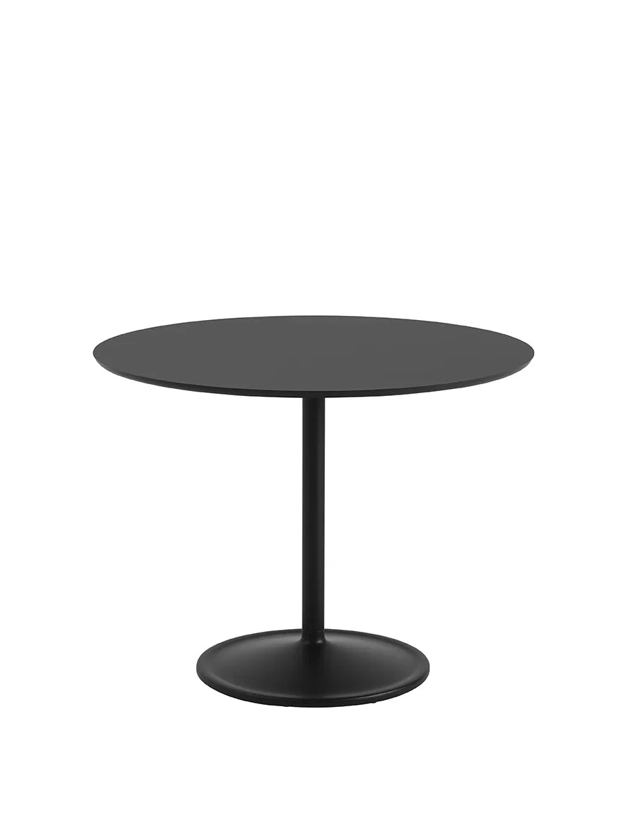 Soft Bord, Ø95 från Muuto - Black Nanolaminat - Jacobsen Plus