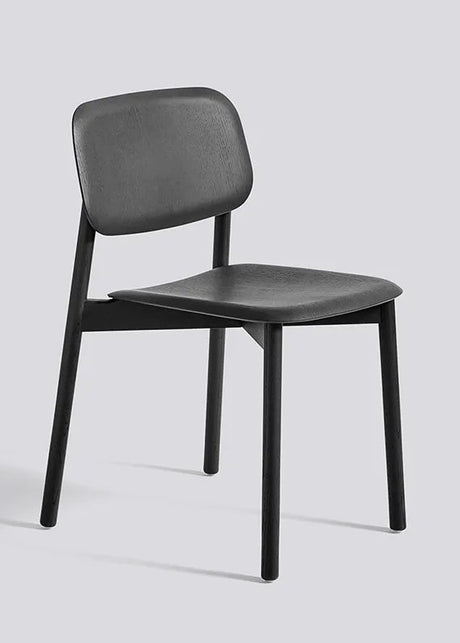 Soft Edge matstol, träben från Hay - Black stained - Jacobsen Plus