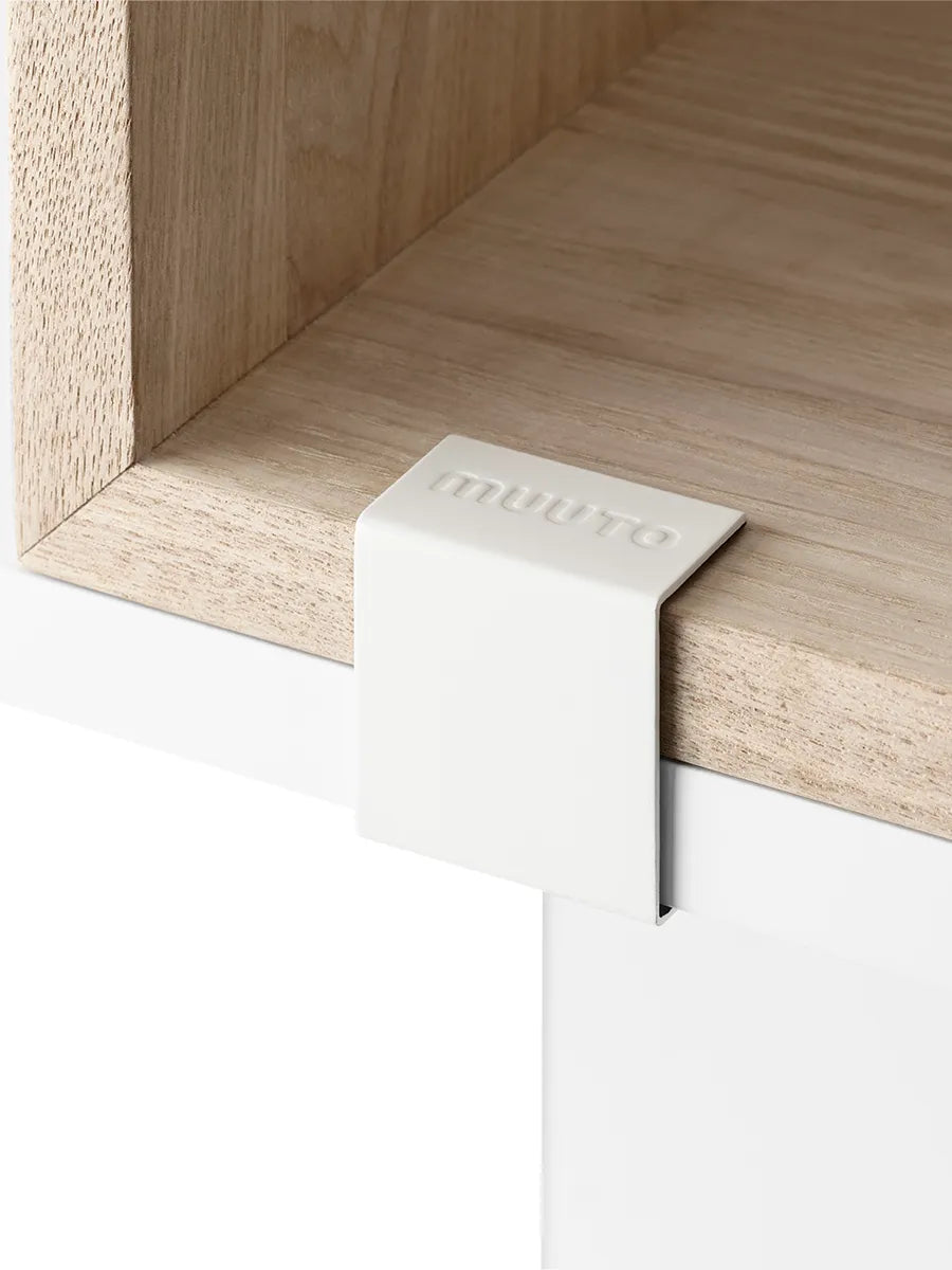 Clips, 2-pack från Muuto - White - Jacobsen Plus