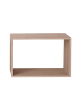 Stacked Bokhylla, stor från Muuto - Ek / Åbent (utan ryg) - Jacobsen Plus