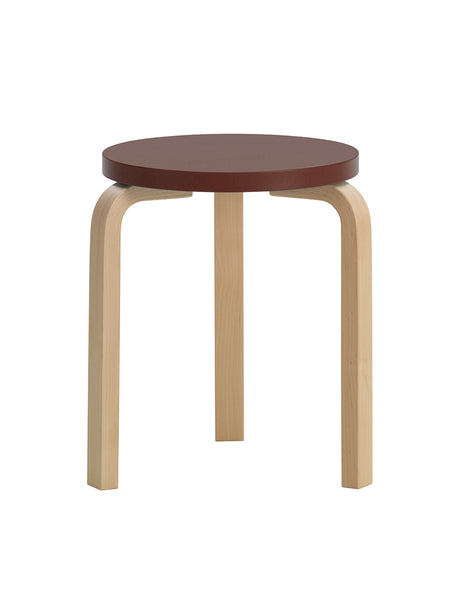 Limited Edition Stool 60, Mahognybrun från Artek - Jacobsen Plus